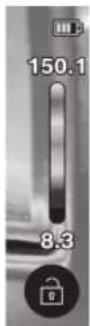 BOSCH GTC 12V-450-13 Professional - A hömérsékletek hozzárendelése a skála segítségével - 1
