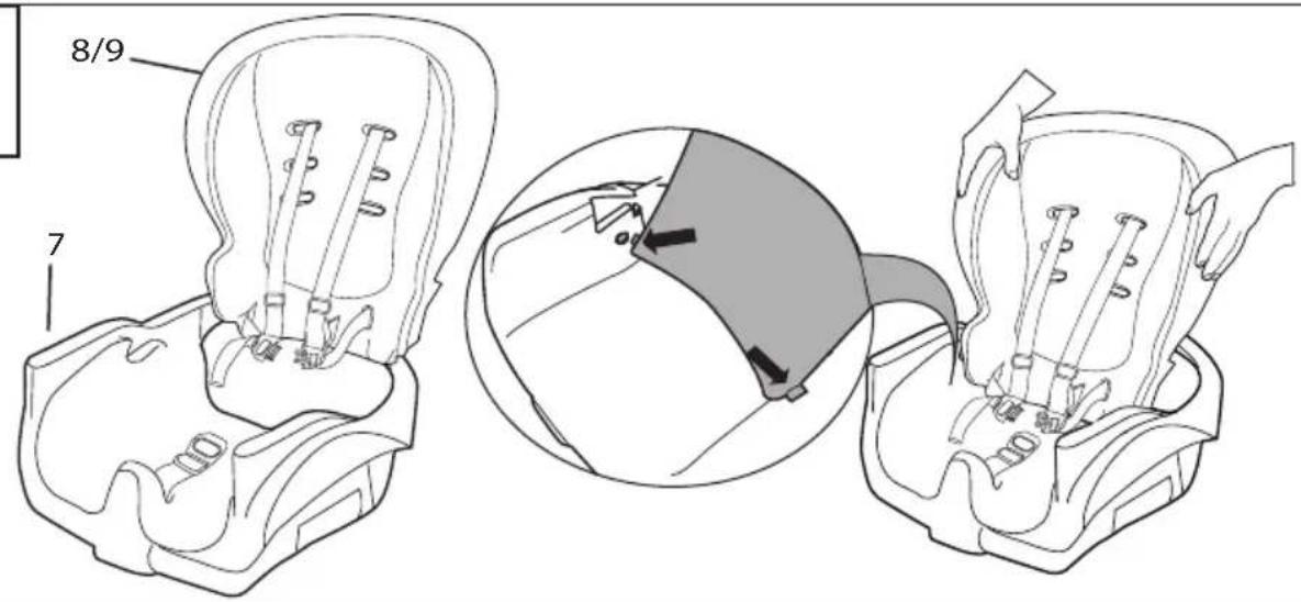 Ingenuity SmartClean Trio Elite - Booster Seat Setup Configuración Refuerzo Asiento Installation du siège rehausseur - 1