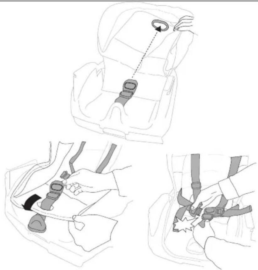 Ingenuity Full Course - Booster Seat Setup Configuración Refuerzo Asiento Installation du siège rehausseur - 2
