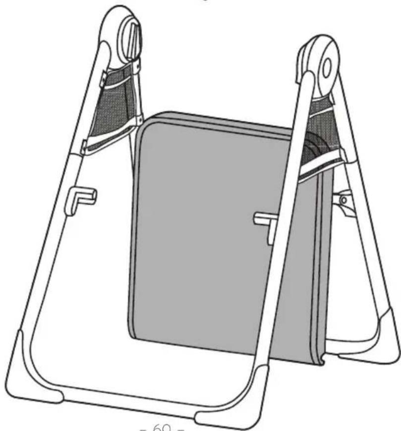 Ingenuity Proper Positioner Create Up - Storing the tray • Almacenamiento de la bandeja Rangement du bac • Lagerung der Tablett • Przechowywanie tacy Conservazione del vassoio • Tafeltje opbergen - 3
