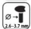 DEWALT DGN845 - Chiodatrice a gas (caricatore): - 2