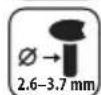 DEWALT DGN845 - Tacker op gas (Magazijn): - 2