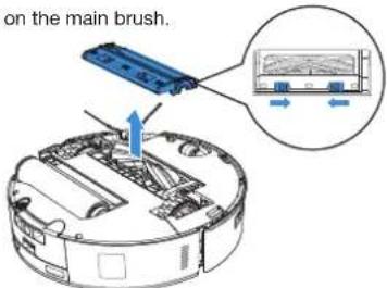 ECOVACS DEEBOT X8 PRO OMNI - Clean the Main Brush. - 1