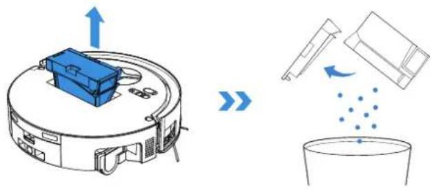 ECOVACS DEEBOT X8 PRO OMNI - Bac à poussière - 1