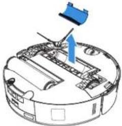 ECOVACS DEEBOT X8 PRO OMNI - Clean the Main Brush. - 4