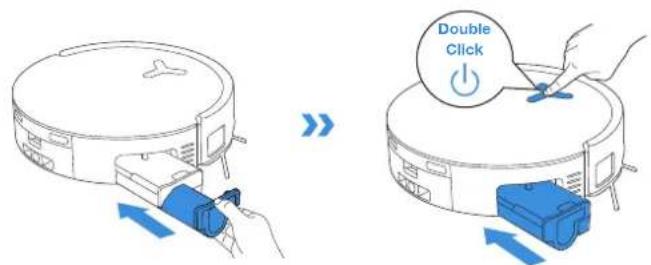 ECOVACS DEEBOT X8 PRO OMNI - Clean the Roller Mop. - 5