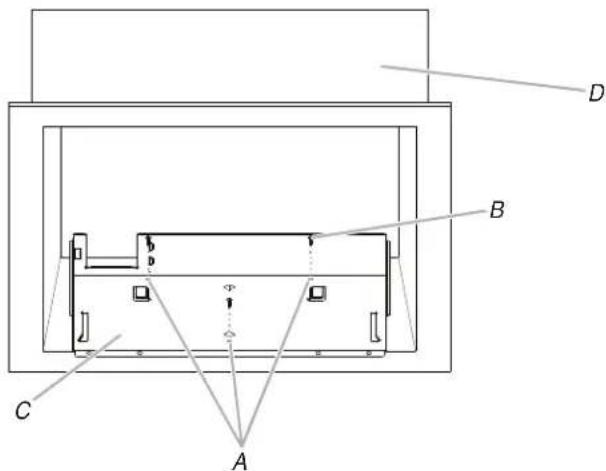 AMANA MTK1630P - Préparation de l'ouverture d'encastrement - 3