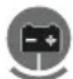 ALPINA AT6 98 HWA - Battery icon with level indicator (Fig. 16.G). - 3