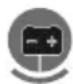 ALPINA AT6 98 HWA - Icona batteria con indicatore di livello (fig. 16.G). - 3