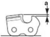 ALPINA APR 25 C - Tabella manutenzione catena - 1