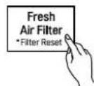 LG LF26C8210S - Replacing the Fresh Air Filter - 6