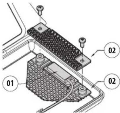 Videotec VERSO POLAR - Heater installation - 1