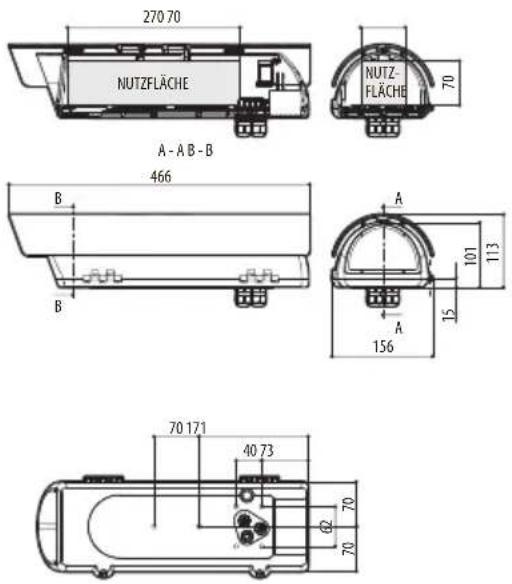 Videotec VERSO POLAR - Technische Zeichnungen - 7