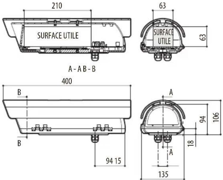 Videotec VERSO POLAR - Dessins techniques - 3