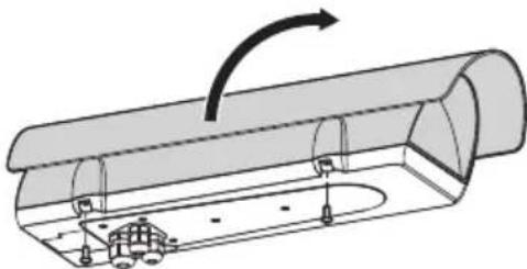 Videotec VERSO POLAR - Öffnen des Gehäuses - 1