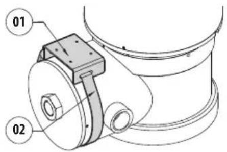 Videotec WASEX - Washer installation (MAXIMUS MPX, MAXIMUS MPX SERIES2) - 1
