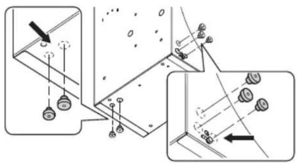 Videotec WASEX - Bohrung des Gestells - 1