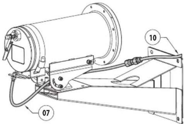 Videotec WASEX - Washer installation (MAXIMUS MVX) - 6