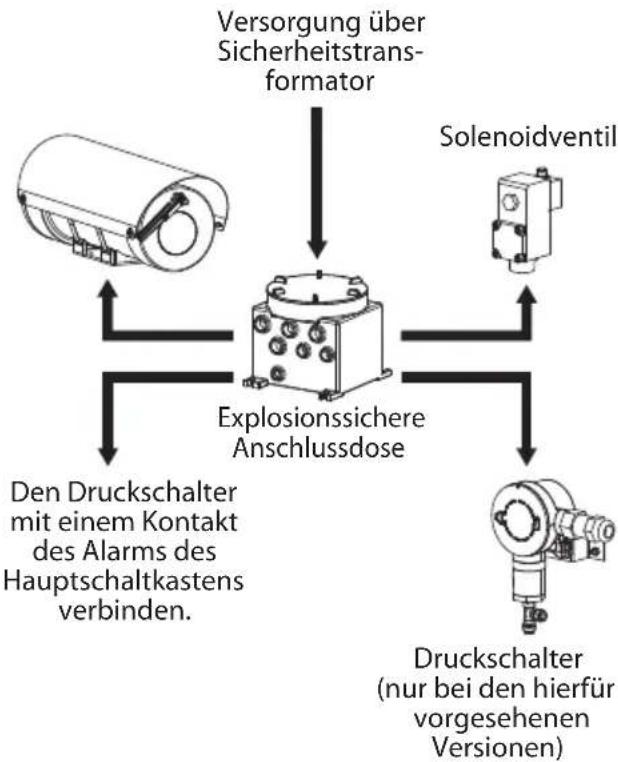 Videotec WASEX - Anschluss an die Gehäuse (MAXIMUS MHX) - 3