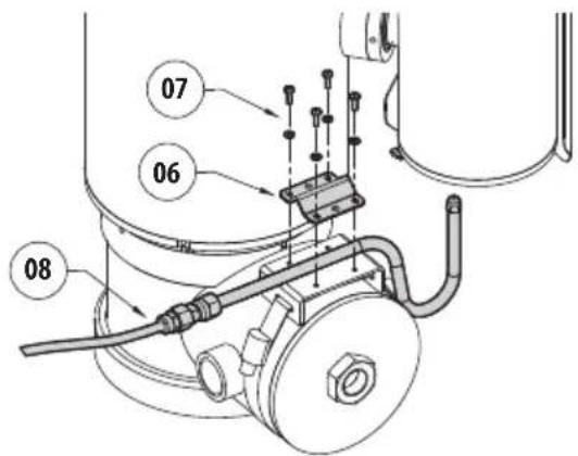 Videotec WASEX - Washer installation (MAXIMUS MPX, MAXIMUS MPX SERIES2) - 4
