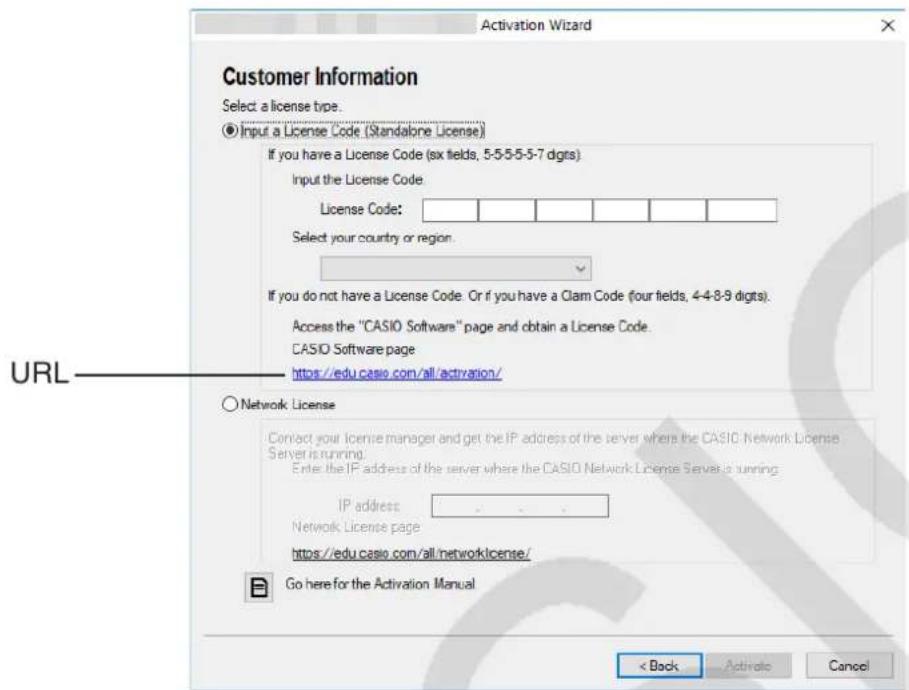 CASIO Activation - Haga cli en [Next]. - 1