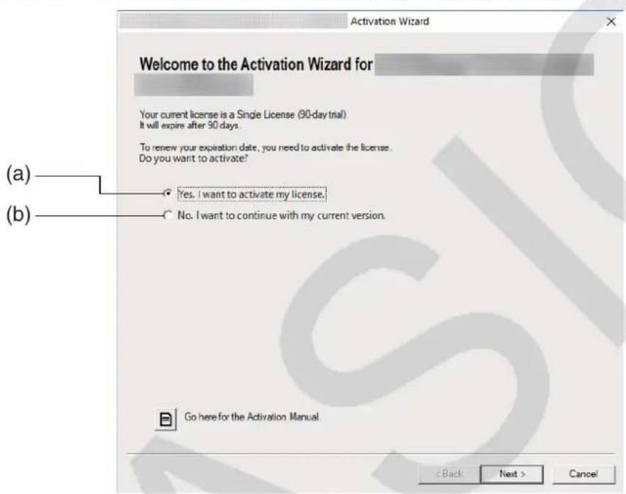 CASIO Activation - Starten Sie die Software. - 1