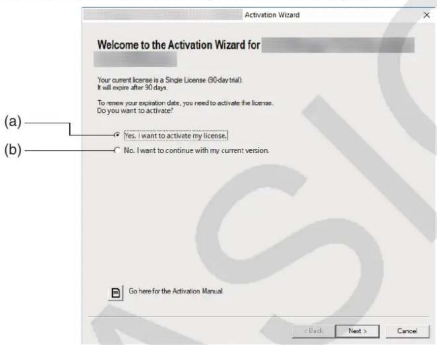 CASIO Activation - Inicie o software. - 1