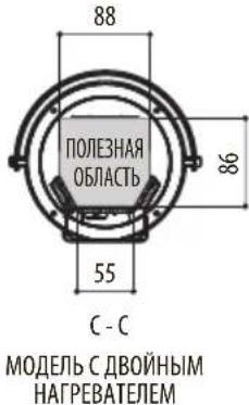 Videotec NXM36 Hi-PoE - Технические чертежи - 7