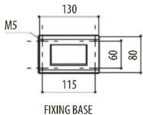 Videotec NXM36 Hi-PoE - Technical drawings - 8