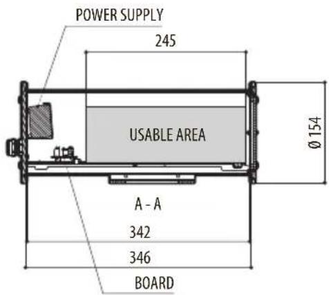 Videotec NXM36 Hi-PoE - Technical drawings - 6