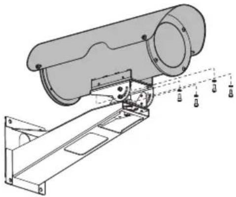 Videotec NXM36 Hi-PoE - Modes d'installation - 1