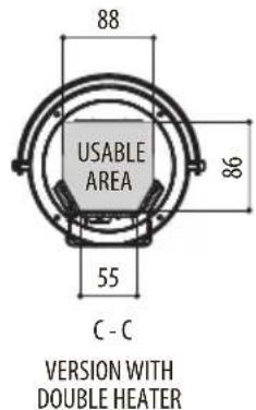 Videotec NXM36 Hi-PoE - Technical drawings - 7
