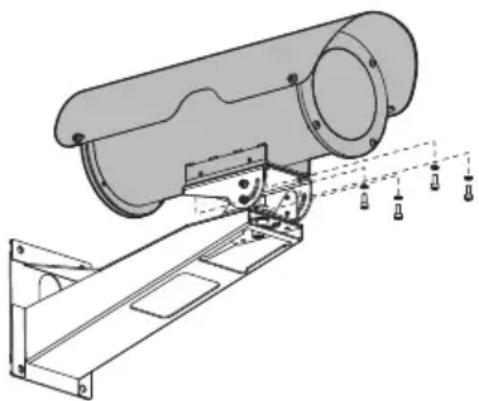 Videotec NXM36 Hi-PoE - Modalità d'installazione - 1