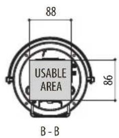 Videotec NXM36 Hi-PoE - Technical drawings - 5