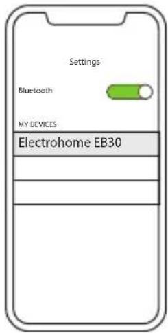 Electrohome EB30 - BLUETOOTH® PAIRING - 2