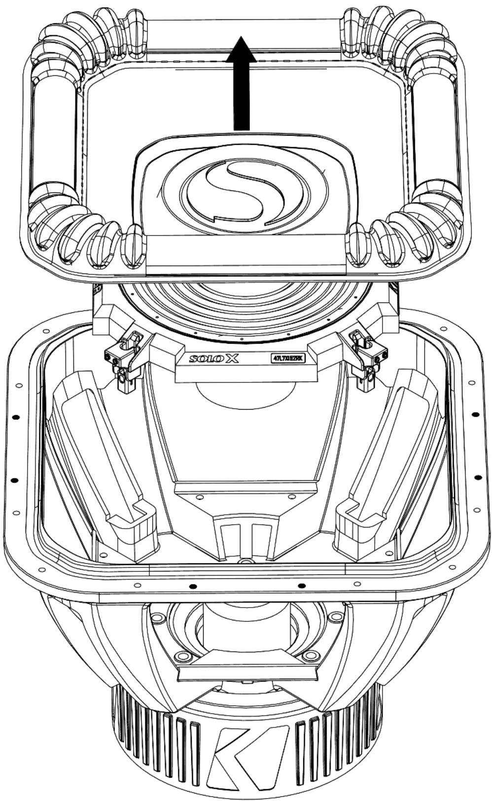KICKER SoloX 49L7X82 - Re-Cone Kit - 4