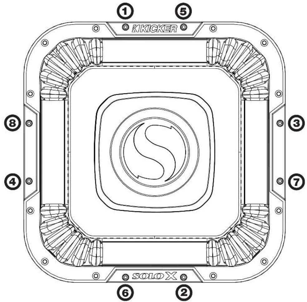KICKER SoloX 49L7X82 - Re-Cone Kit - 11