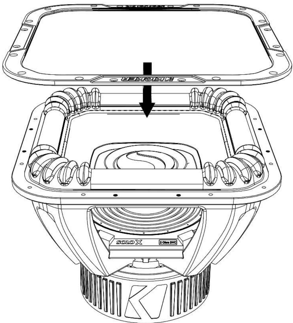 KICKER SoloX 49L7X81 - Reinigen Sie den Schwingspulenspalt und entfernen Sie alle Verschmutzungen. - 5