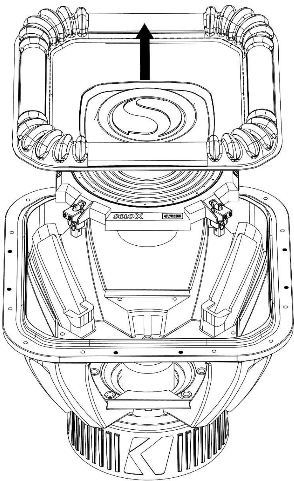 KICKER SoloX 49L7X81 - Re-Cone Kit - 4