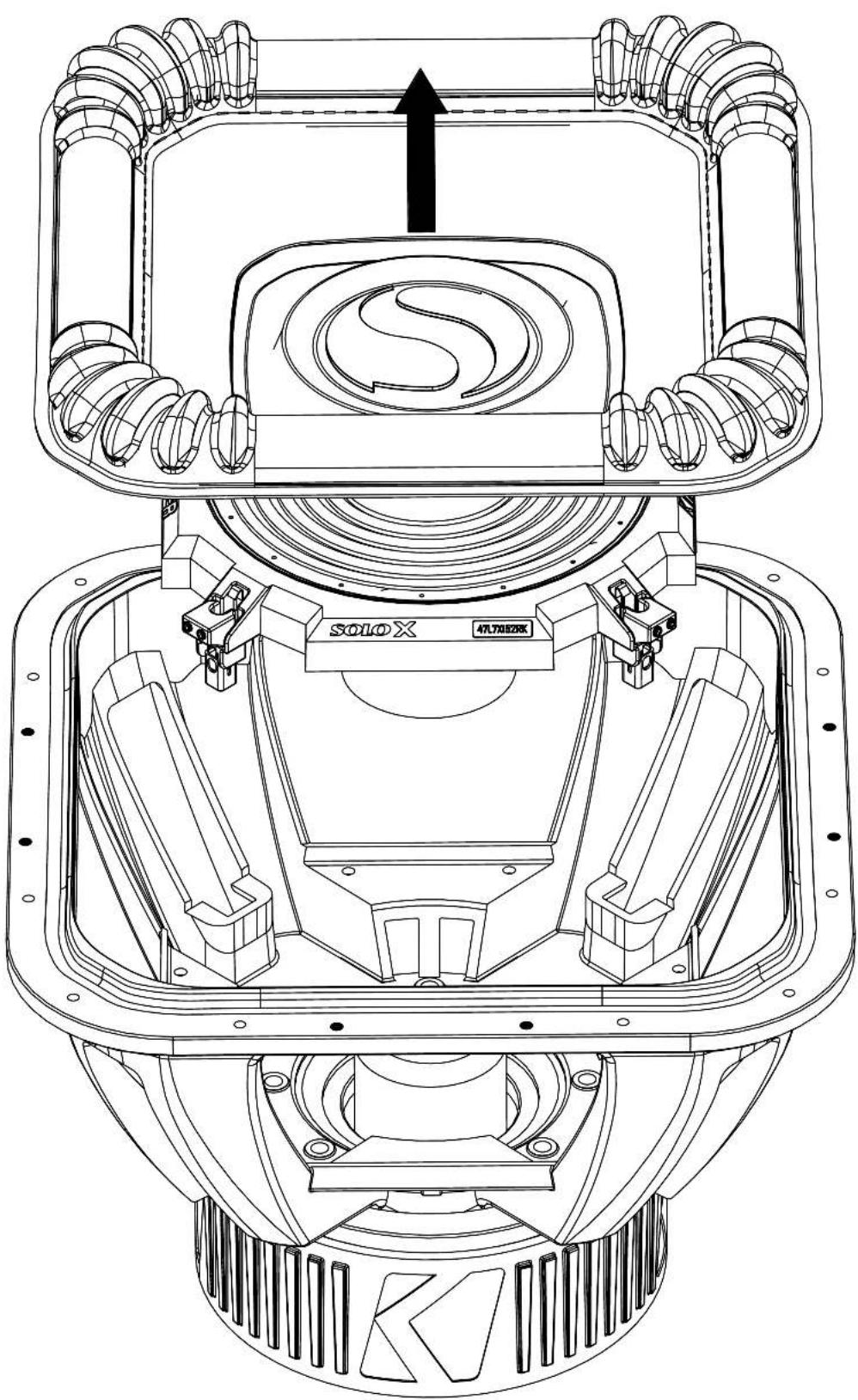 KICKER SoloX 49L7X81RK - Re-Cone Kit - 4