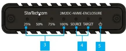 StarTech.com 2M2DC-NVME-ENCLOSURE - ID du produit - 2