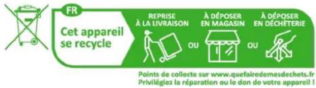 Glem Gas GTH32TC - ELIMINATION ET RECYCLAGE - 1