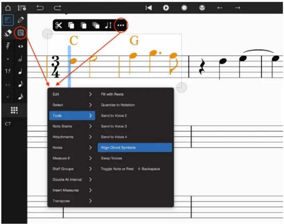 PRESONUS Notion Mobile - Menu contextuel - 1