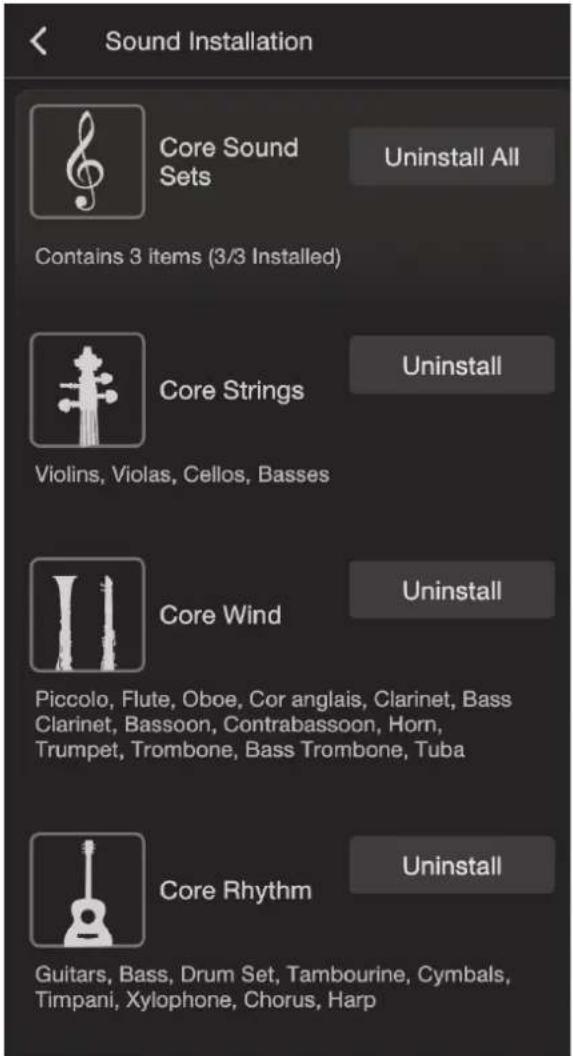 PRESONUS Notion Mobile - Installation des sons - 1
