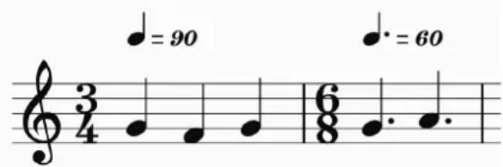 ♩ = 90 ♩ = 60 3/4 ♩ ♩ ♩ |6/8 ♩ ♩ · · · · · · · · · · · · · · · · · · · · · · · · · · · · · · · · · · · · · · · · · · · · · · · · · · · · · · · · · · · · · · · · · · · · · · · · · · · · · · · · · · · · · · · · · · · · · · · · · · · ··