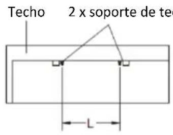 SHX SHXPIRP1200 - Montaje en techo - 3