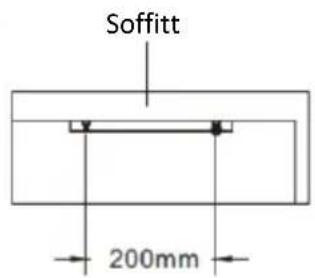 SHX SHXPIRP1200 - Montaggio a soffitto - 4