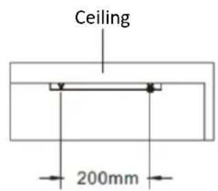 SHX SHXPIRP1200 - Ceiling mounting - 4