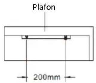 SHX SHXPIRP1200 - Montare pe tavan - 4
