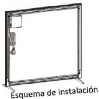 SHX SHXPIRP1200 - Instalación de los pies - 2